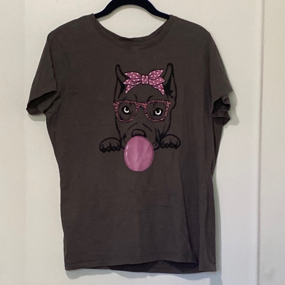 Port and Company Girly Dog Tee